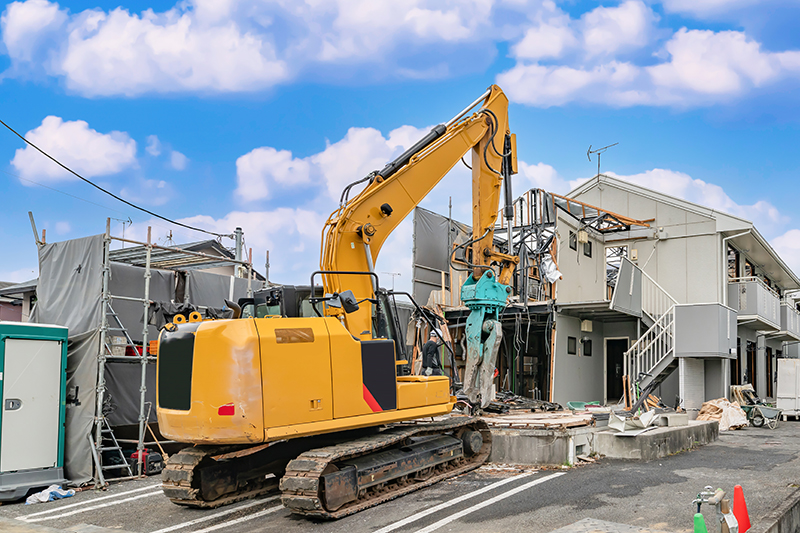 当社の解体工事の特徴